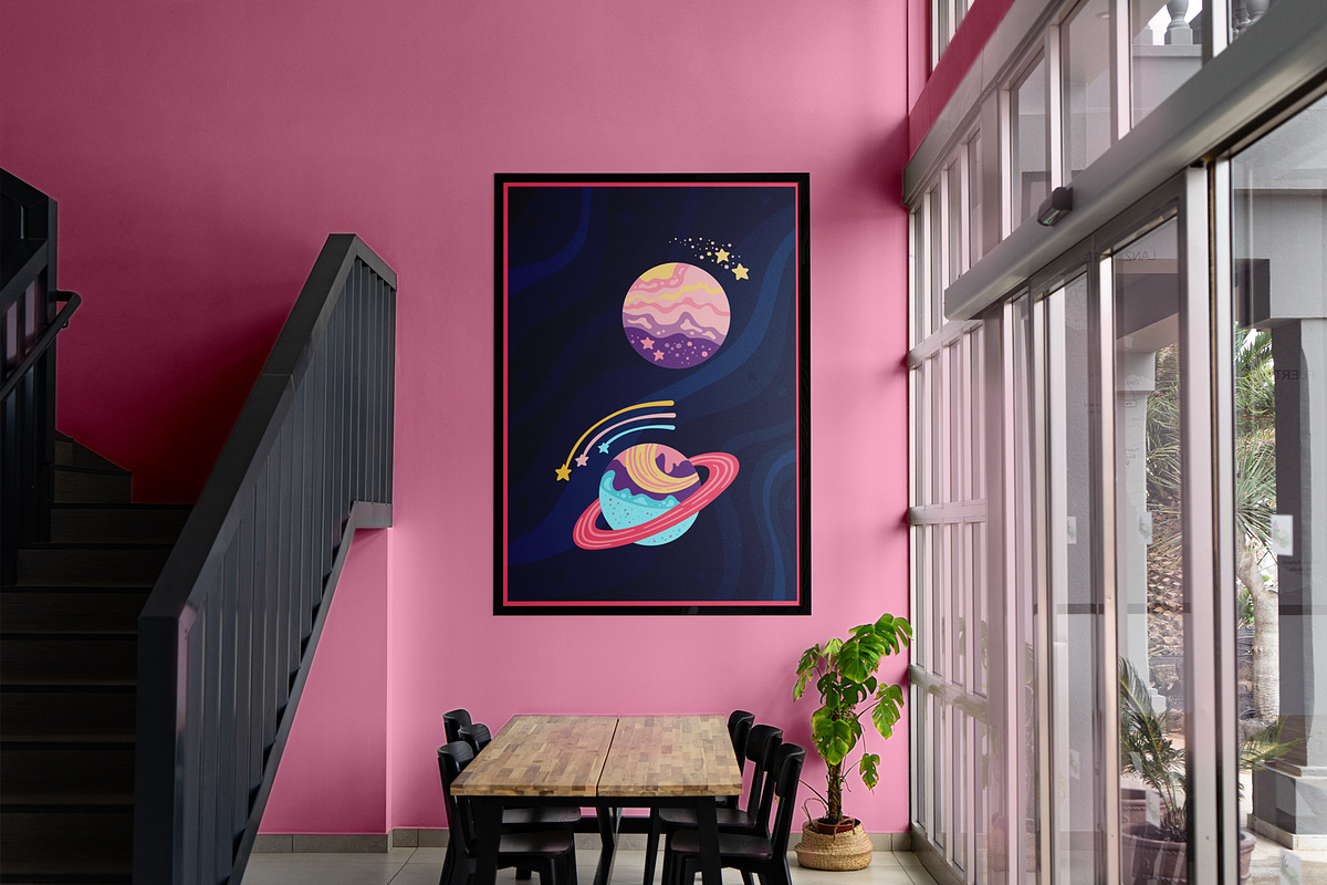 Fantasy planets cartoon illustration, a Decorative Illustration by Neliakott ♥ (Photo 6 of 8)