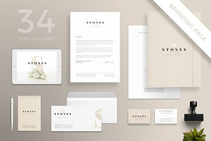 Branding Pack Stones Spa