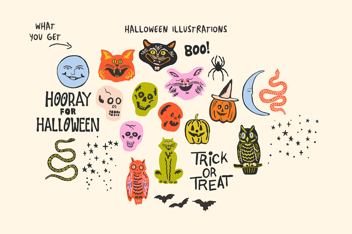 Halloween Illustrations: Vol 2, an Illustration by Studio Funshop by Kelli (Photo 5 of 6)