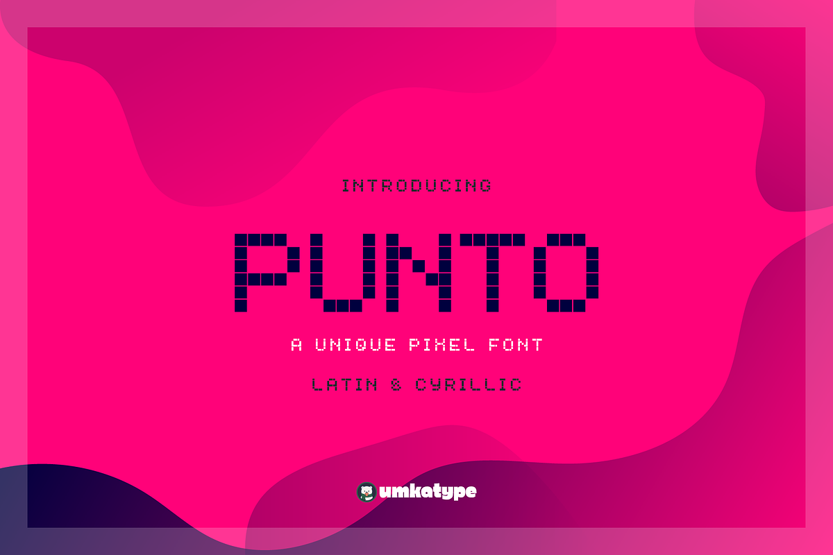 Punto Pixel Game Font, a Font by alpercakici (Photo 9 of 9)