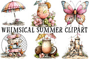 Whimsical Summer Clipart, an Illustration by OK Design (Thumbnail 2 of 6)