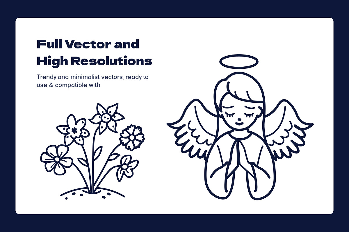 Animated Easter Doodles Icons Pack, an Object Graphic by Brickclay (Photo 4 of 7)