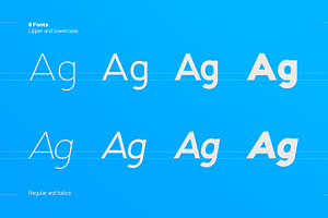 Brada Sans - A Designers Font Family