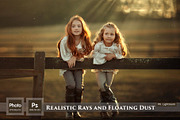 158 Realistic Rays and Floating Dust, a Brushes & More by HappyNews (Thumbnail 1 of 10)