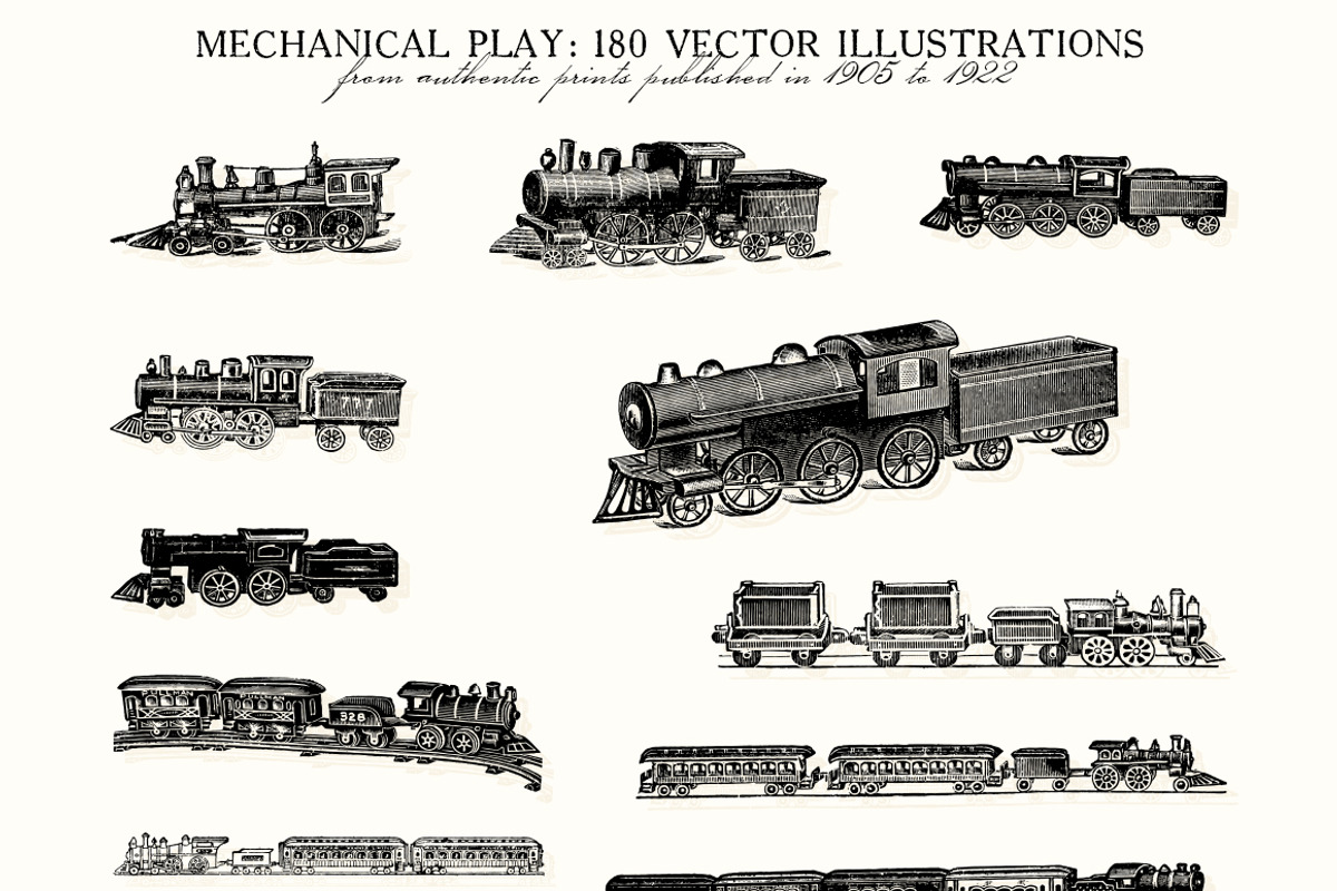 Mechanical Play: 180 Vintage Toys, an Illustration by Unember (Photo 5 of 7)