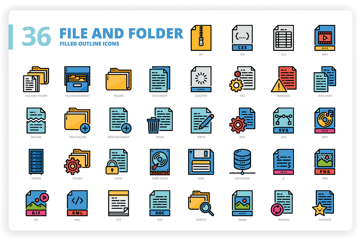 3,600 Icons x3 Styles, an Outline Icon by monkik (Photo 129 of 299)