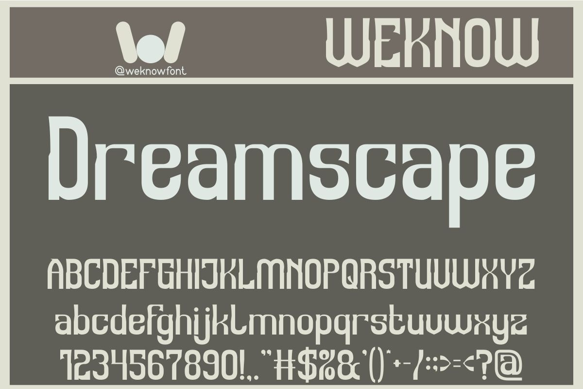 Attraction font, a Font by weknow (Photo 6 of 8)