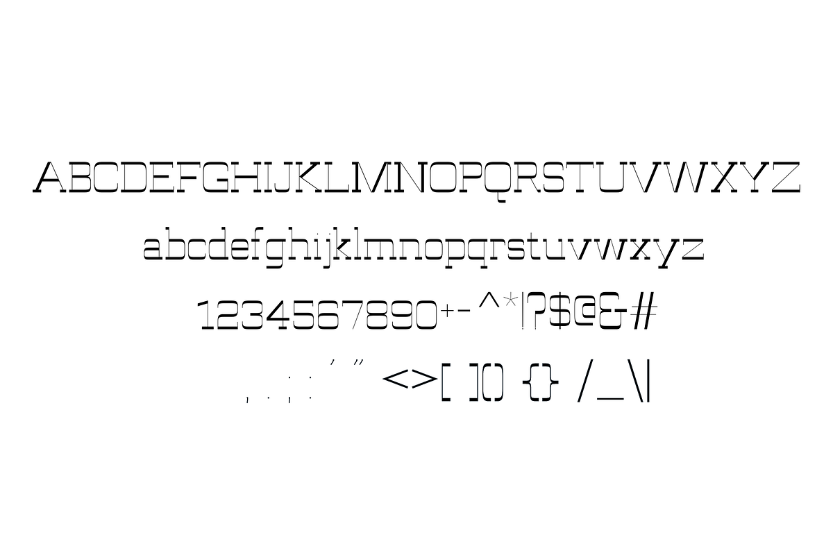 Spacey - Modern Typeface, a Serif Font by Made by Cap (Photo 2 of 3)