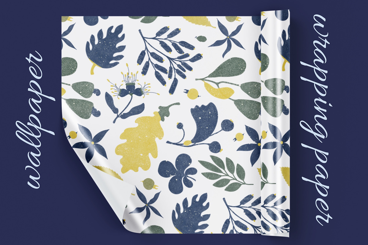 Wind. Botanical seamless pattern, a Pattern Graphic by Marta & Livonka (Photo 8 of 10)