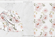 Floral Seamless Patterns & Cliparts, a Pattern Graphic by Grace Noboa Illustrations (Thumbnail 11 of 17)