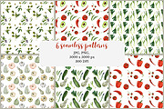 Organic Food: Watercolor Vegetables, a Food Illustration by Artcard Watercolor (Thumbnail 9 of 17)