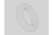 Gold Ring 3d model, an Object 3D Model by fahad121 (Thumbnail 4 of 5)