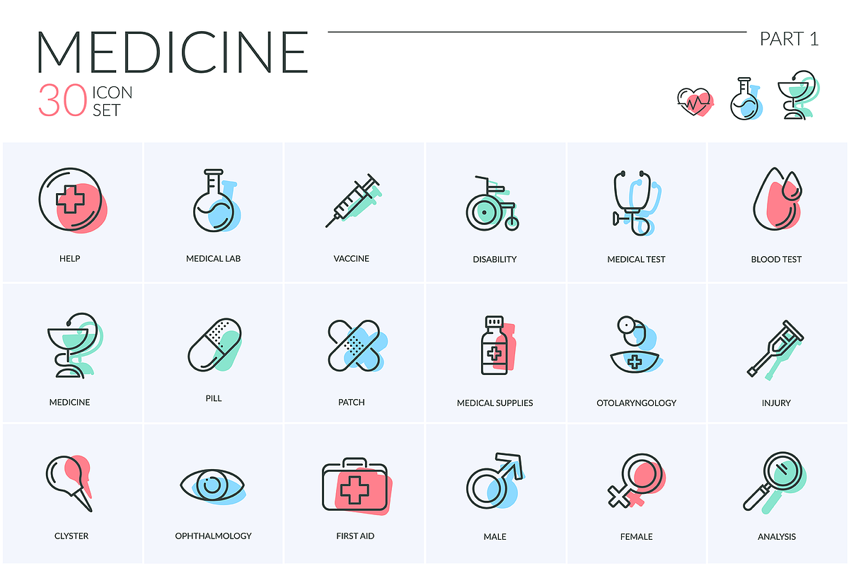 Medicine Design Elements, a Background Graphic by Chuhastock (Photo 6 of 23)