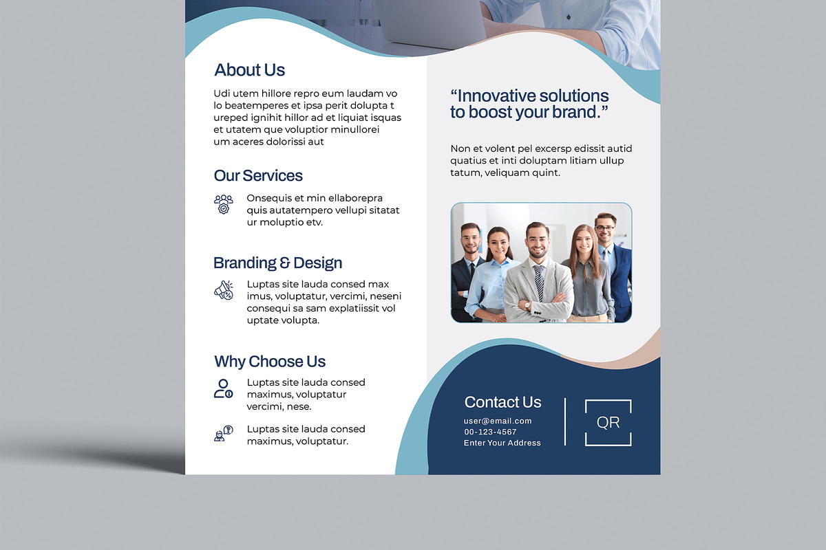 Corporate Flyer Template, a Flyer Template by MightyDesign (Photo 5 of 8)