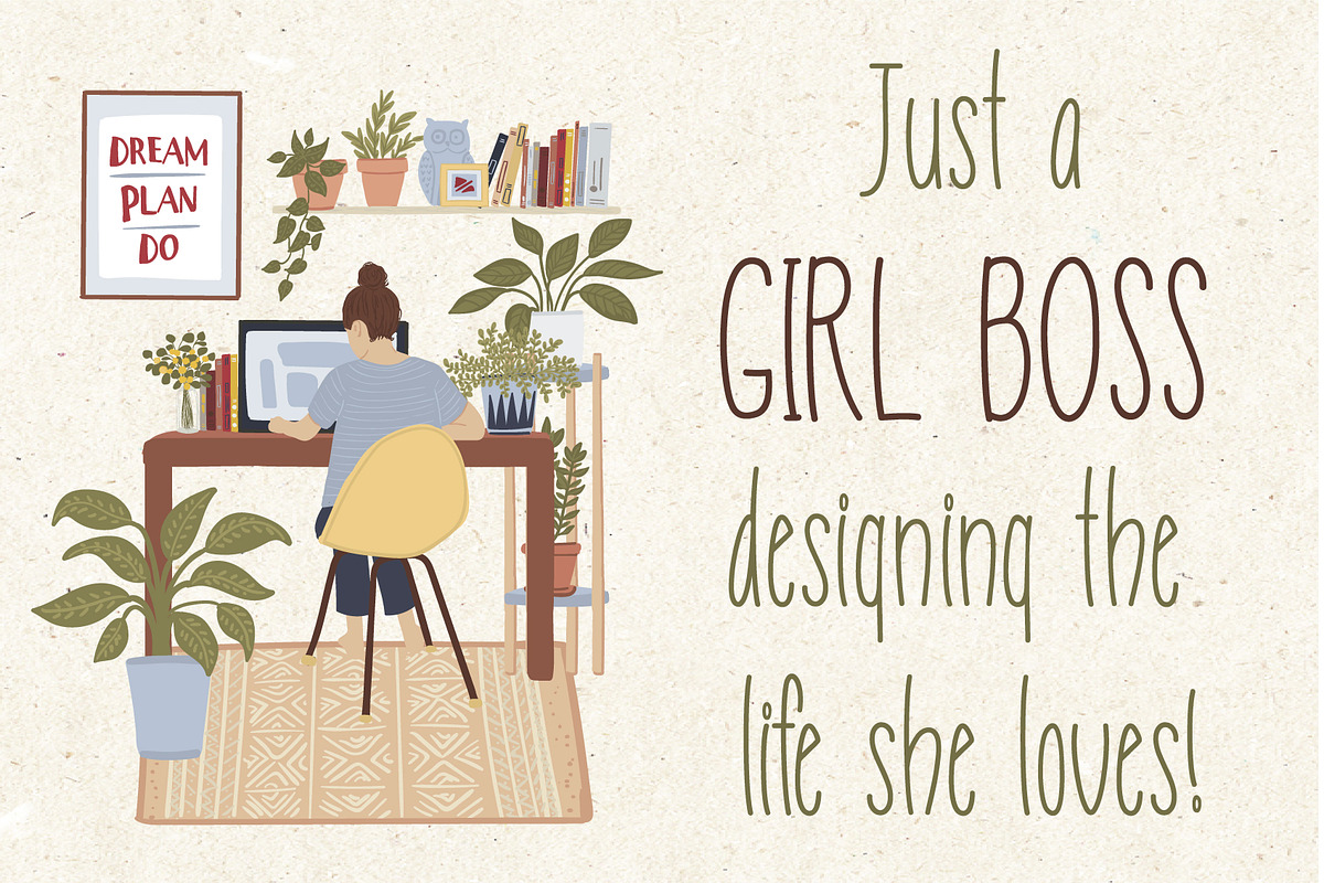 Fun Jayne // Sweet Handwritten Font, a Sans Serif Font by by Masselyn (Photo 2 of 4)