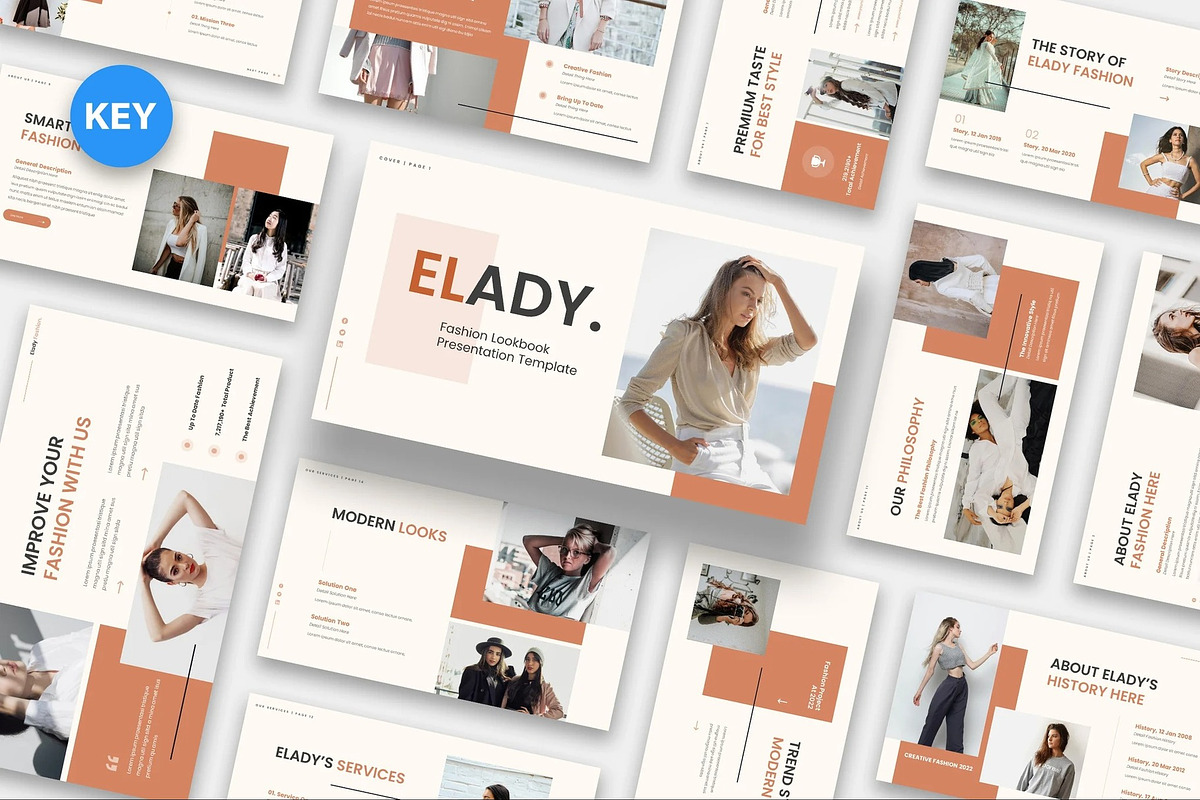 Elady - Lookbook Fashion Keynote