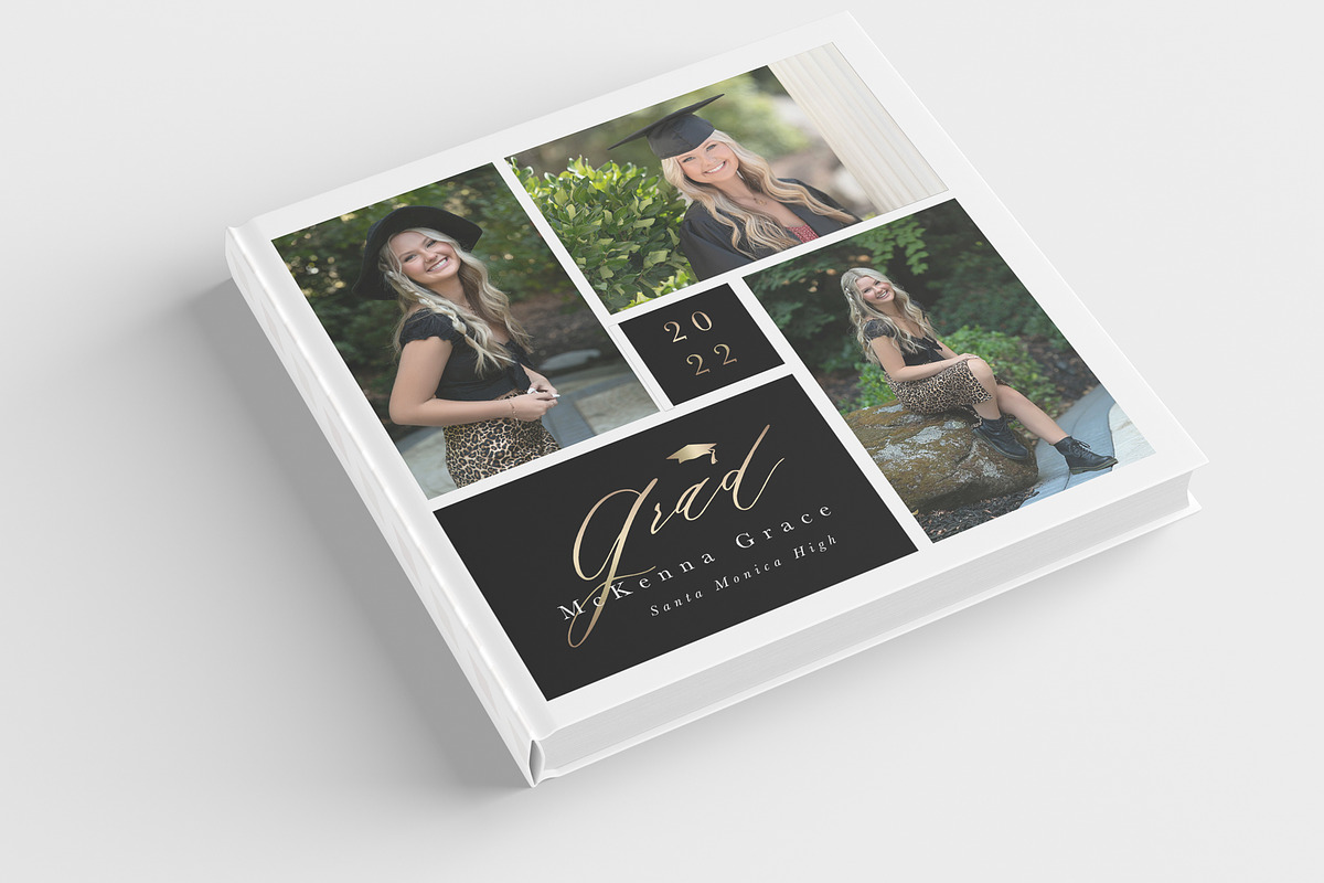 Senior Photo Album Cover, a Stationery Template by By Stephanie Design (Photo 2 of 3)