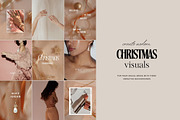 Aesthetic Gold Christmas Backgrounds, a Background Graphic by eclosque (Thumbnail 4 of 36)