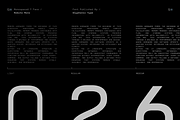 GC Robuto Mono-Futuristic Monospace, a Sans Serif Font by Glyphonic (Thumbnail 11 of 16)