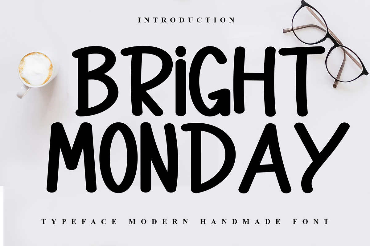 Bright Monday, a Serif Font by InermediaSTUDIO (Photo 1 of 7)