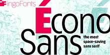 Écono Sans Pro