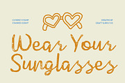 CS Mercy Stamp, a Script Font by Craft Supply Co. (Thumbnail 3 of 8)