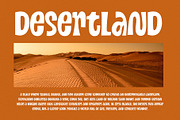 Andelo Funky Display Font, a Handwritten Font by RantautypeStudio (Thumbnail 13 of 15)