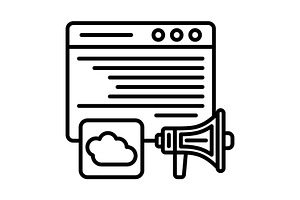 Cloud Line Icon
