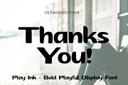 Play Ink, a Sans Serif Font by Wow Magic (Thumbnail 3 of 3)