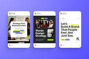 Editorial Business Instagram Post, a Social Media Template by Annora Studio (Thumbnail 3 of 6)