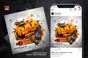 Rap Party Flyer, a Flyer Template by MonkeyBOX (Thumbnail 2 of 3)