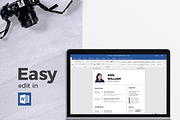 Vol.35 Resume & CV Template, a Resume Template by Hito Graphic (Thumbnail 6 of 8)