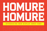 Homure New Display Serif Font, a Serif Font by Storytype Studio (Thumbnail 1 of 15)