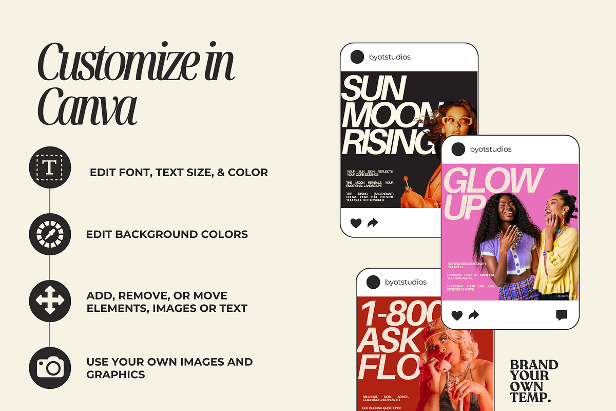 Astrology Instagram Template, a Social Media Template by BYOTstudios (Photo 10 of 11)