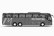 City Coach Bus Advertising Mockup, a Product Mockup by graphypix (Thumbnail 4 of 4)