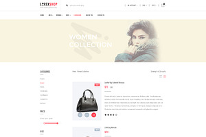 LOREX - E-commerce PSD Templates