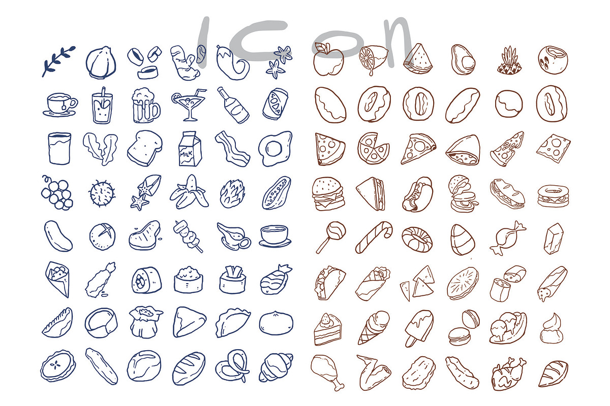 Food Doodle Hand Drawn Icon | FOODLE, an Icon by Randomtypesht (Photo 2 of 8)
