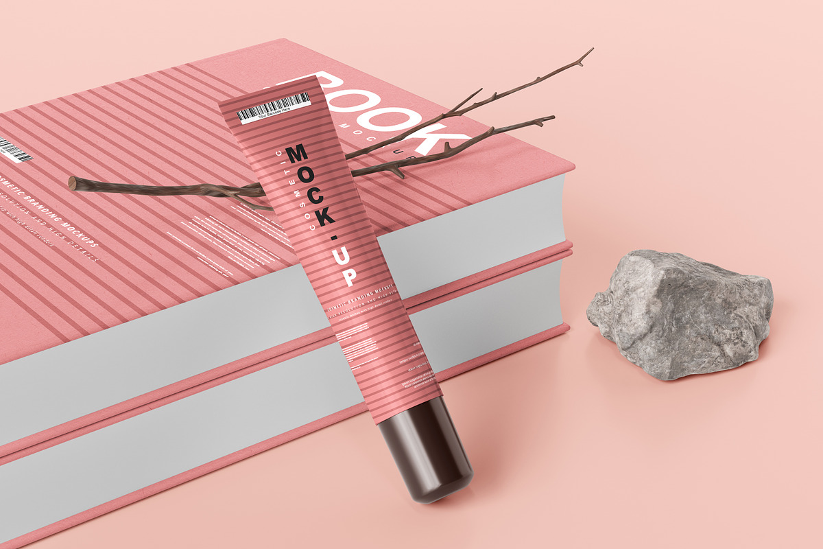 250+ Cosmetic Branding Mockup Bundle, a Cups & Container Mockup by pmvch (Photo 93 of 273)