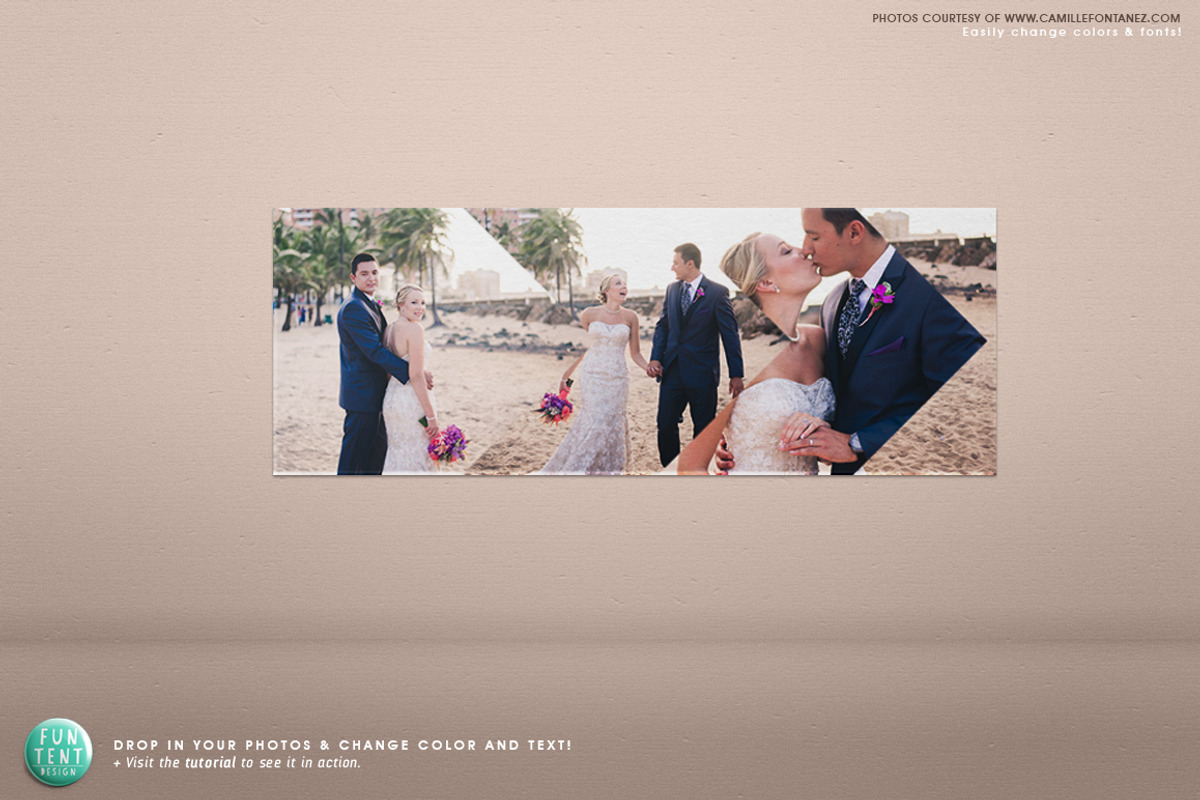 Arrow Modern Facebook Timeline Cover, a Presentation Template by FUN TENT DESIGN
