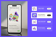 Digital Product UX Flat Bundle, a Technology Illustration by Creative Stall (Thumbnail 7 of 14)