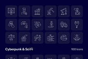 1700 Technology and Futuristic Icon, an Outline Icon by Prosymbols (Thumbnail 14 of 30)