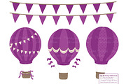 Peacock Hot Air Balloons & Patterns, an Illustration by Amanda Ilkov (Thumbnail 3 of 5)