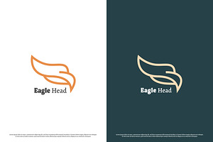Eagle Head Animal Logo Design Icon, a Branding & Logo Template by Morvana Crew