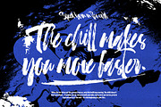 Ensticha - Dry Brush Script, a Handwritten Font by Inviline.co (Thumbnail 5 of 9)