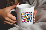 Teacher and School Stationary Design, a Decorative Illustration by Bubble Pixel (Thumbnail 2 of 5)