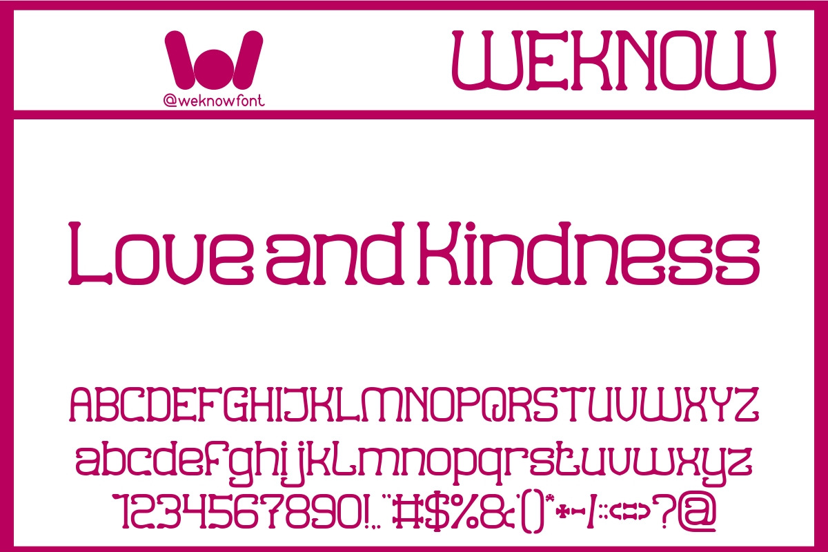 Kasih & Sayang font, a Serif Font by weknow (Photo 2 of 8)