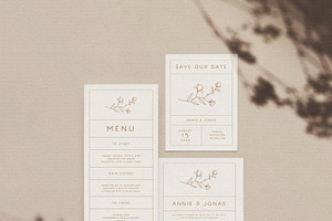 ELEGANT MODERN WEDDING 30 Cards