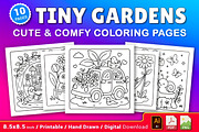 Tiny Gardens Cute & Comfy Book, a Decorative Illustration by Design Station (Thumbnail 1 of 4)