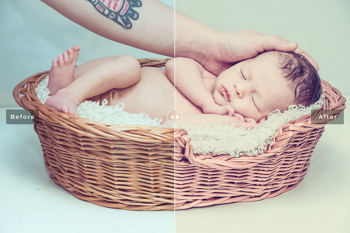 Newborn Lightroom Presets Pack, an Action Add-On by Creativetacos (Photo 5 of 6)