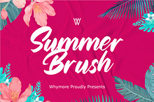 Summer Brush Script Brush Font